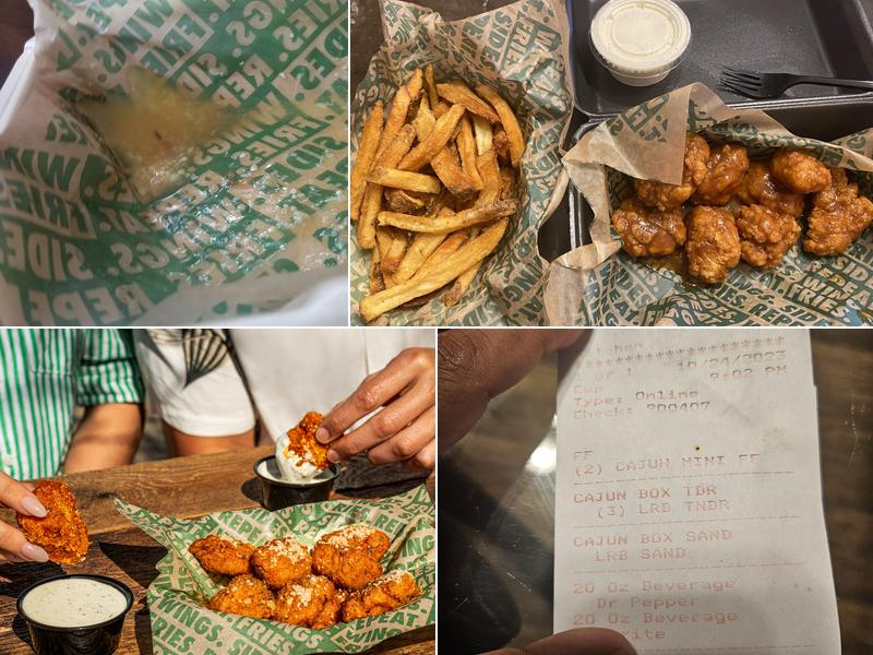 Wingstop Menu