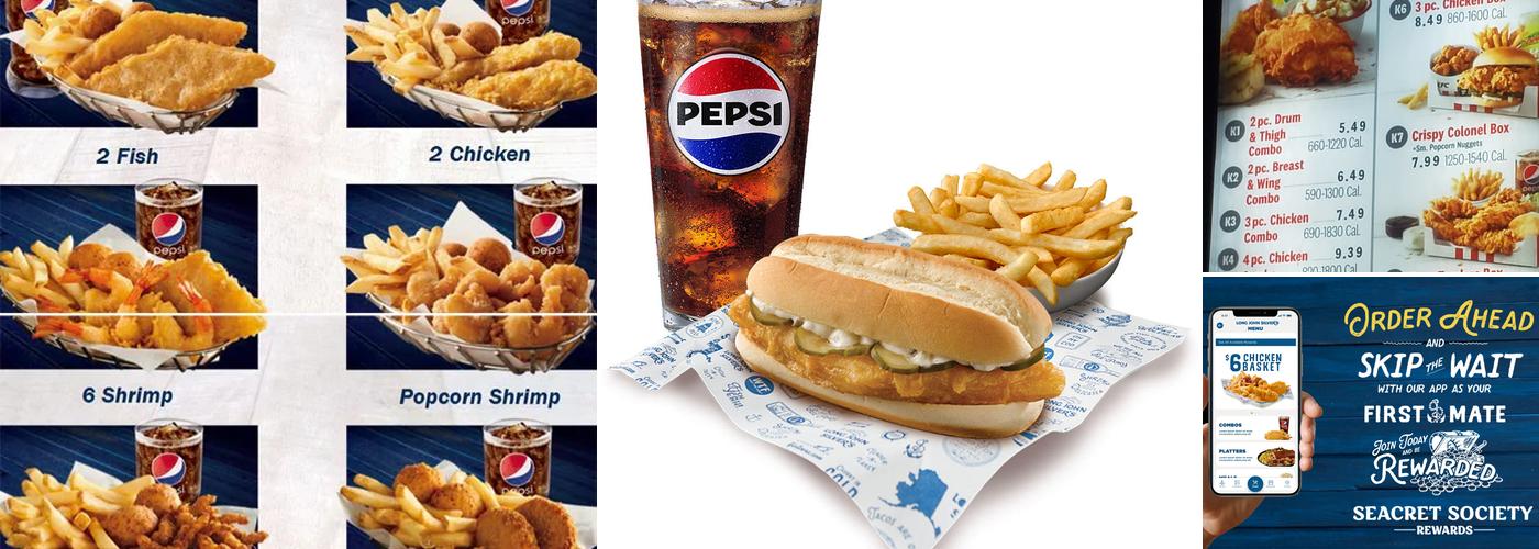 Long John Silver's | KFC Menu