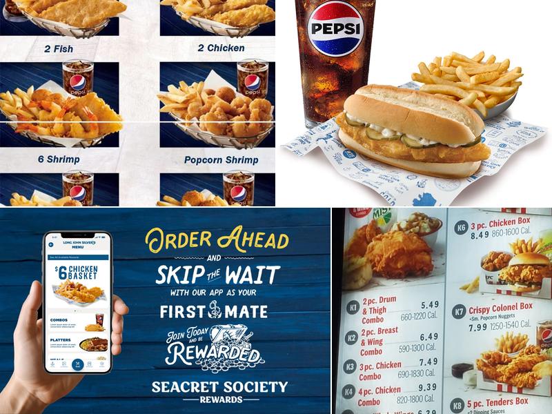 Long John Silver's | KFC Menu