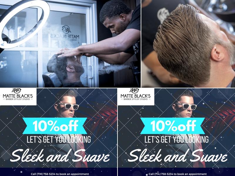 Matte Blacks Barber Stylist Studio