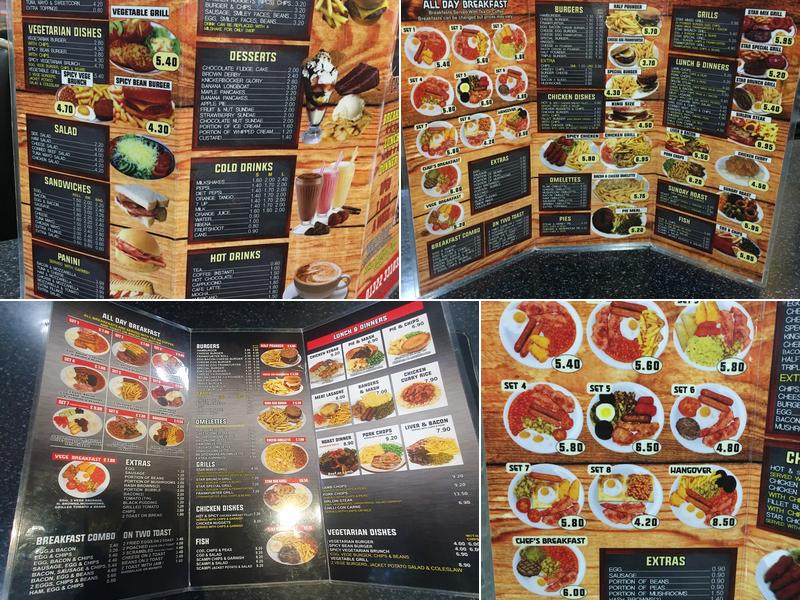 Starburgers Menu