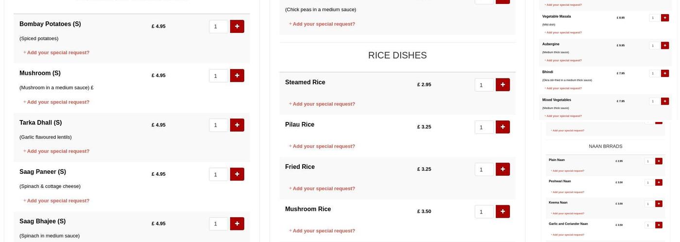 Karma Restaurant Menu