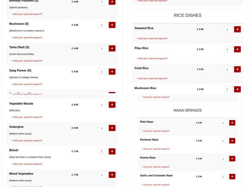 Karma Restaurant Menu