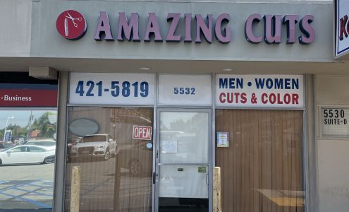 Amazing Cuts 5532 Del Amo Blvd, Lakewood California 90713