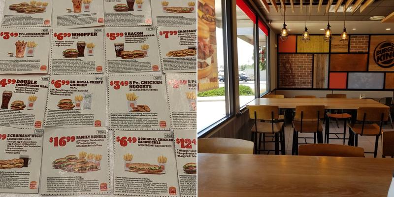 Burger King Menu