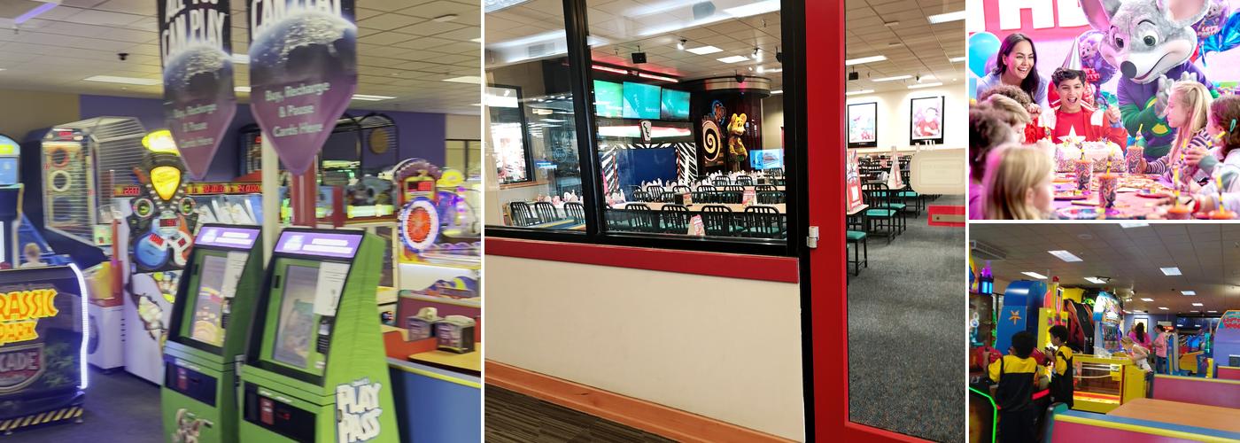 Chuck E. Cheese Menu