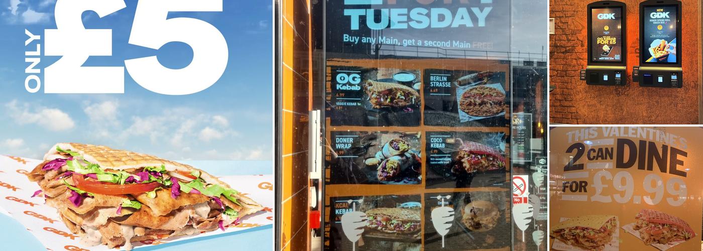 German Doner Kebab Menu