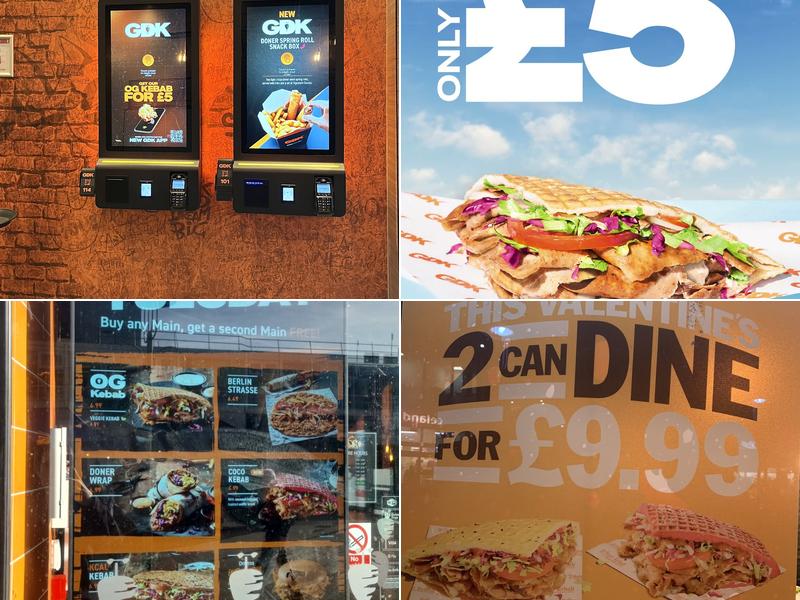 German Doner Kebab Menu