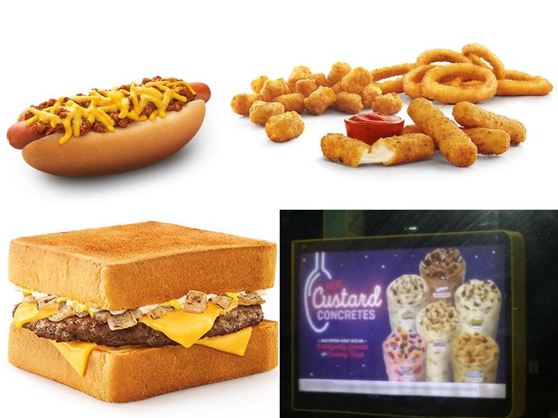 Sonic Drive-In Menu