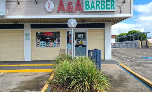A & A Barber Shop 98-199 Kamehameha Hwy, Aiea Hawaii 96701