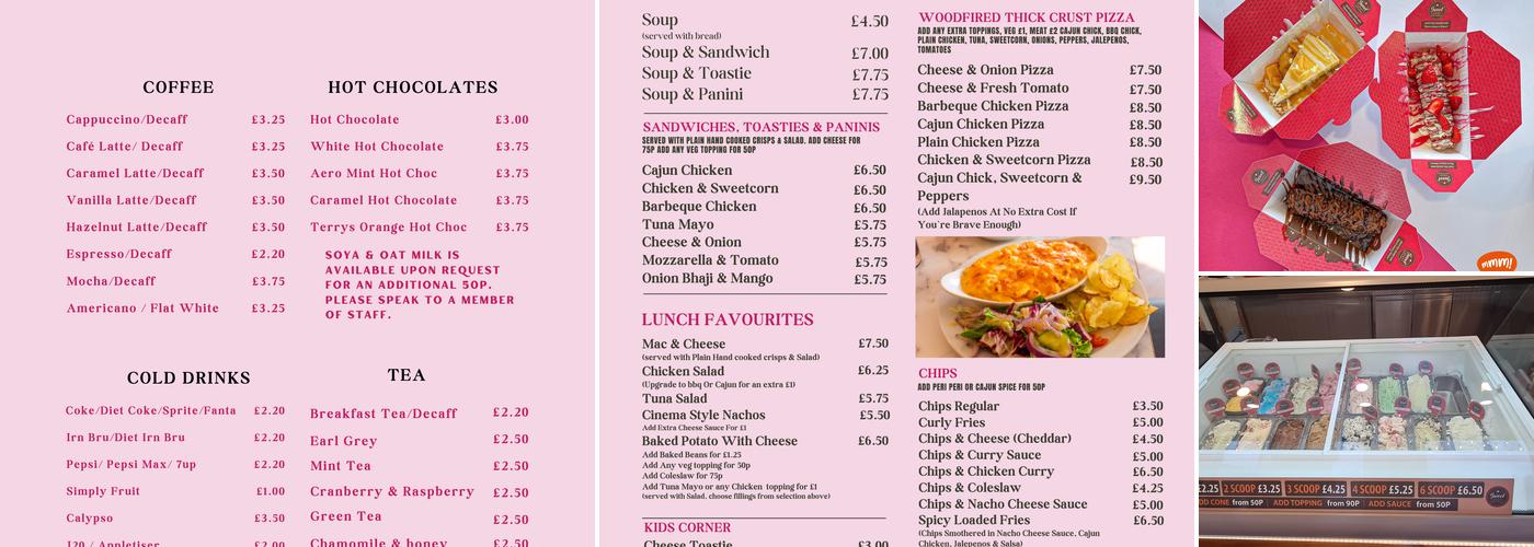 Sweet Spot Cafe & Dessert Restaurant Menu