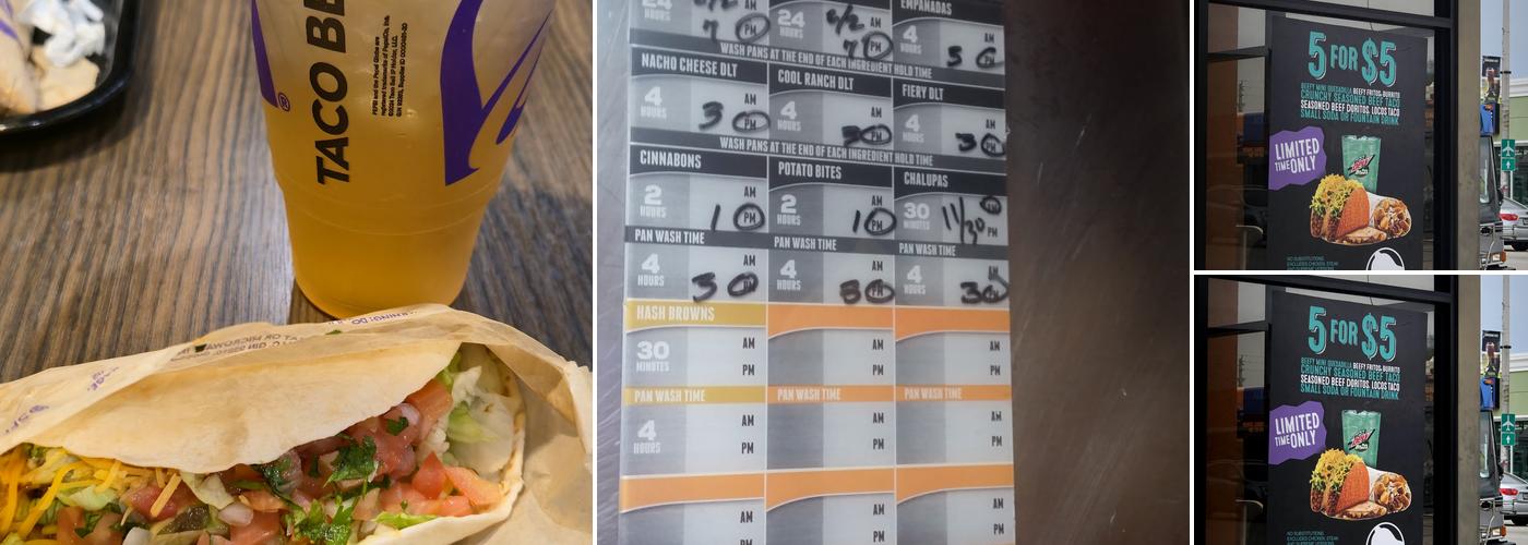 Taco Bell Menu