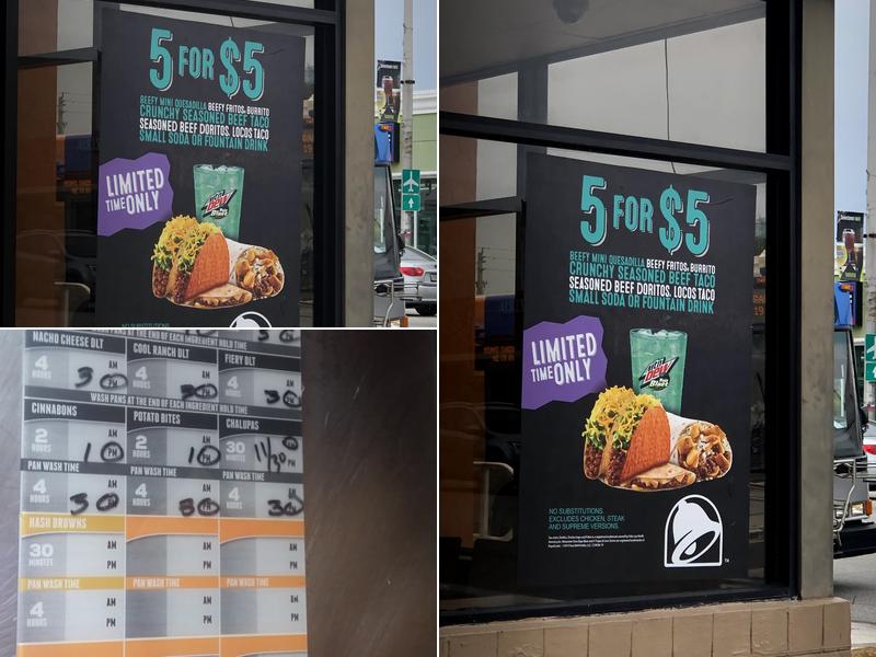 Taco Bell Menu