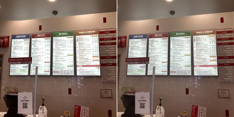Smoothie King Menu