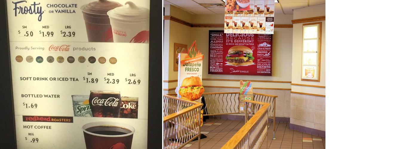 Wendy's Menu