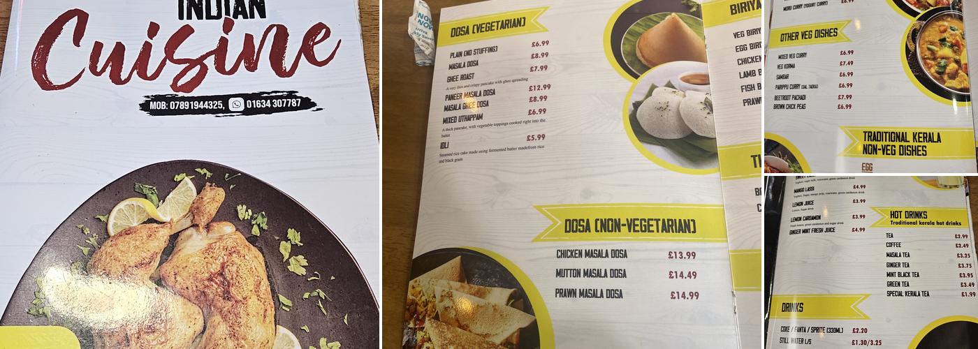 Pathiri Restaurant Menu