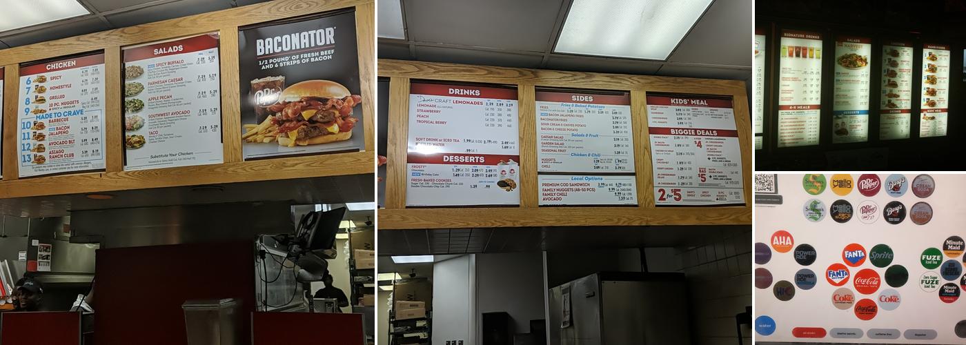 Wendy's Menu