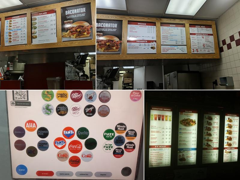 Wendy's Menu