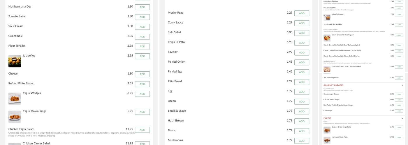 Next Level Pizza Menu