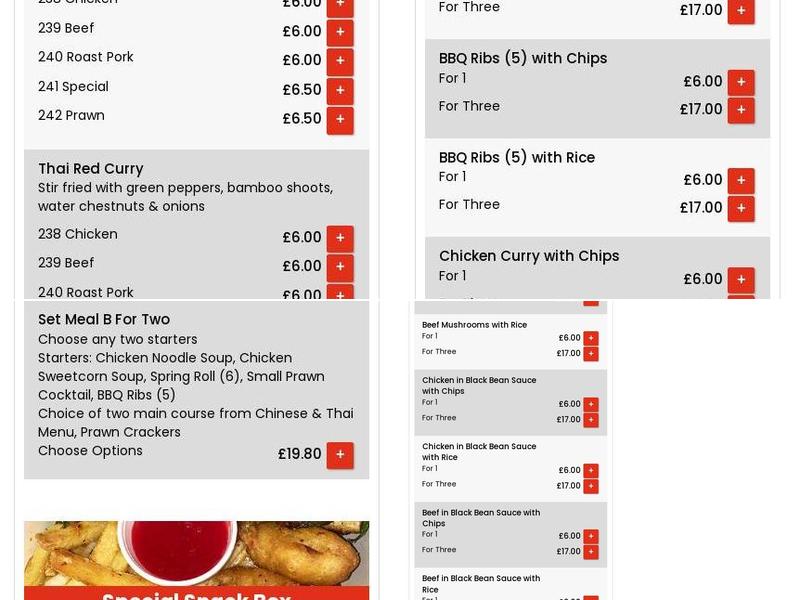 Friendlies Cuisine Menu