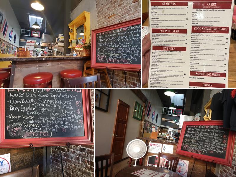 Curry&CoCo Thai Eatery Menu