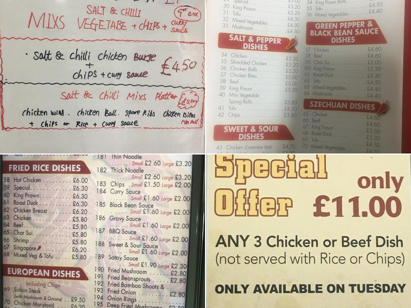 New Happy Eat Chinese Takeaway Menu
