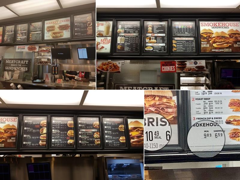 Arby's Menu
