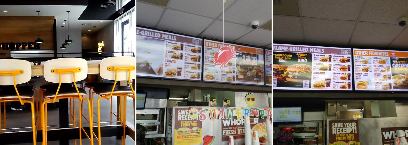 Burger King Menu