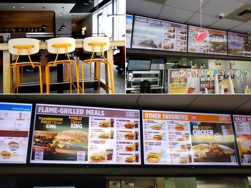 Burger King Menu