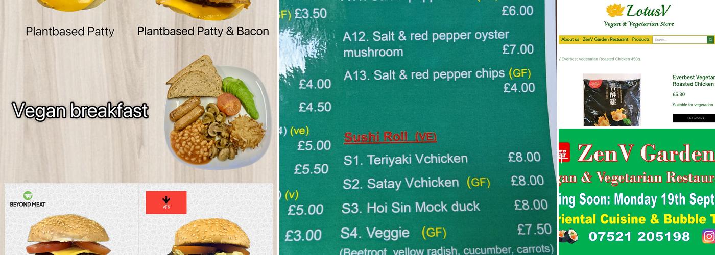 ZenV Garden & LotusV Ltd Menu