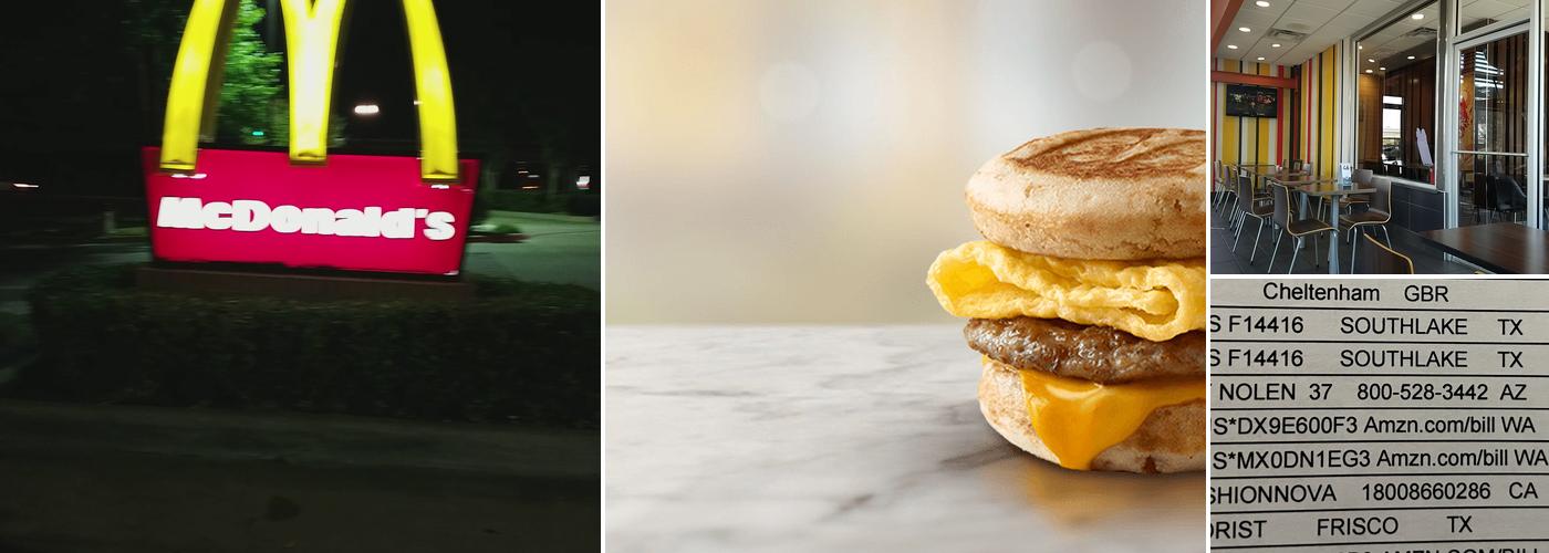 McDonald's Menu