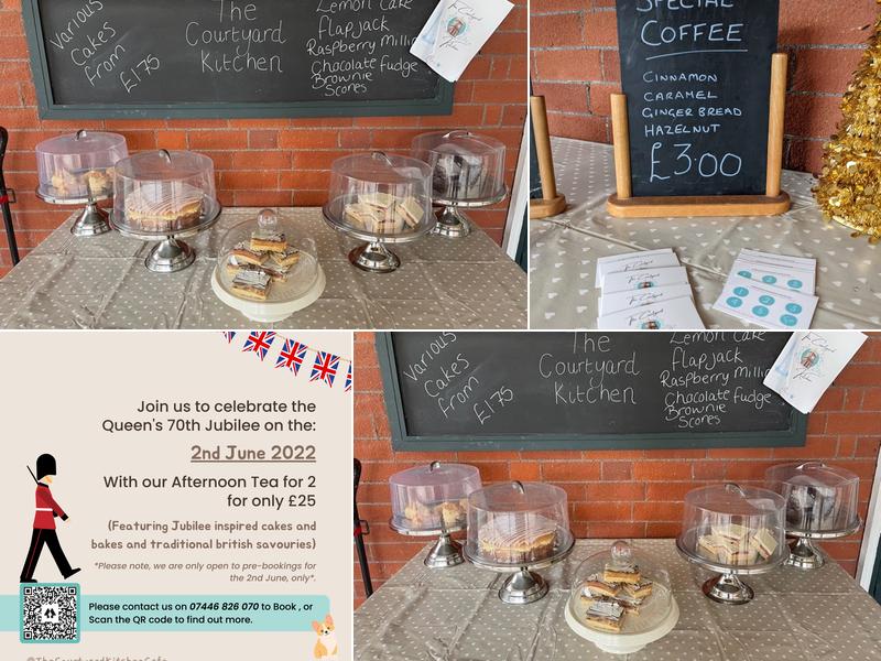 The Courtyard Kitchen Menu