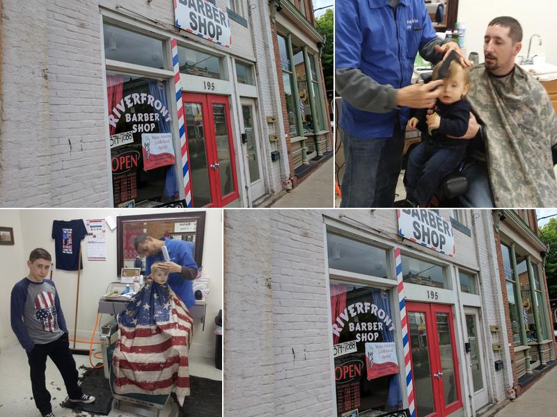 Riverfront Barber Shop.