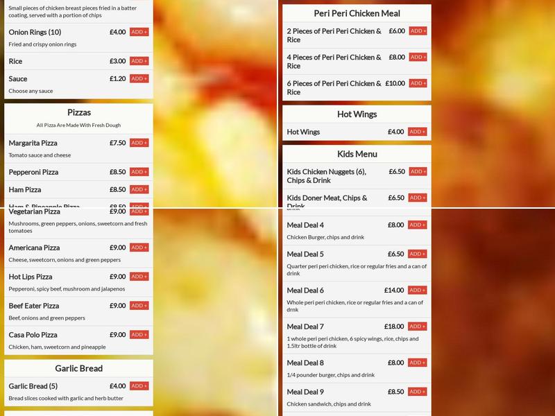 BIG PORTION NORTHFLEET Menu