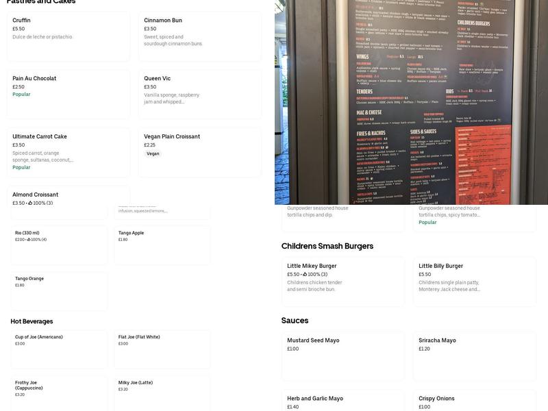 Hillbilly's Street Kitchen Menu