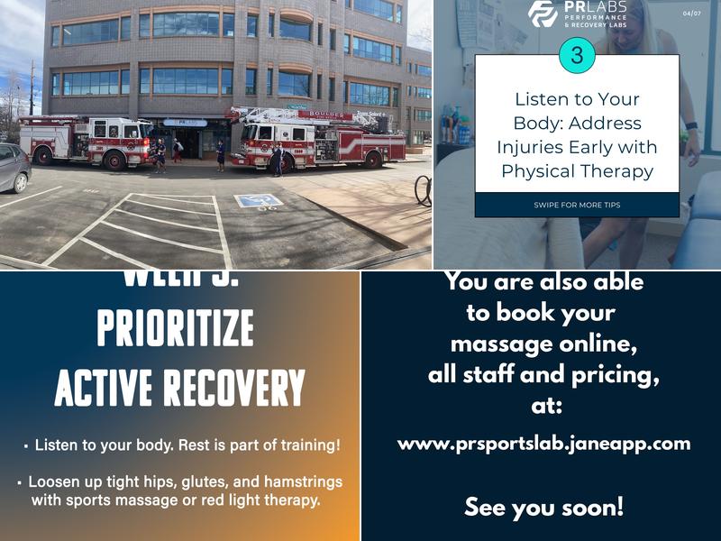 Performance & Recovery Labs Massage Therapy