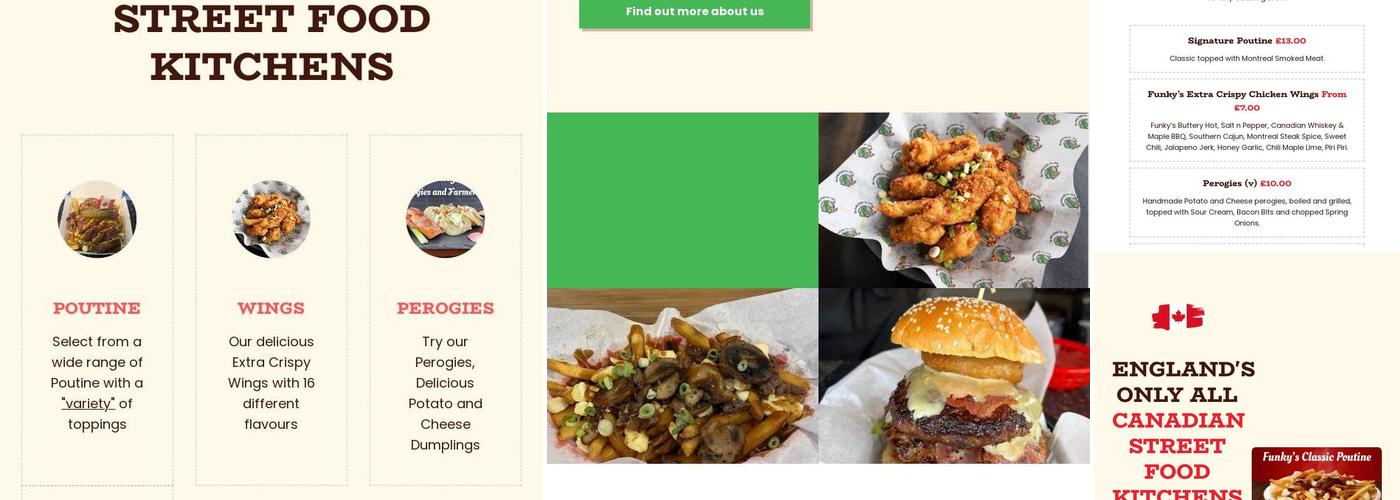 The Funky Pickle Co. Ltd Menu