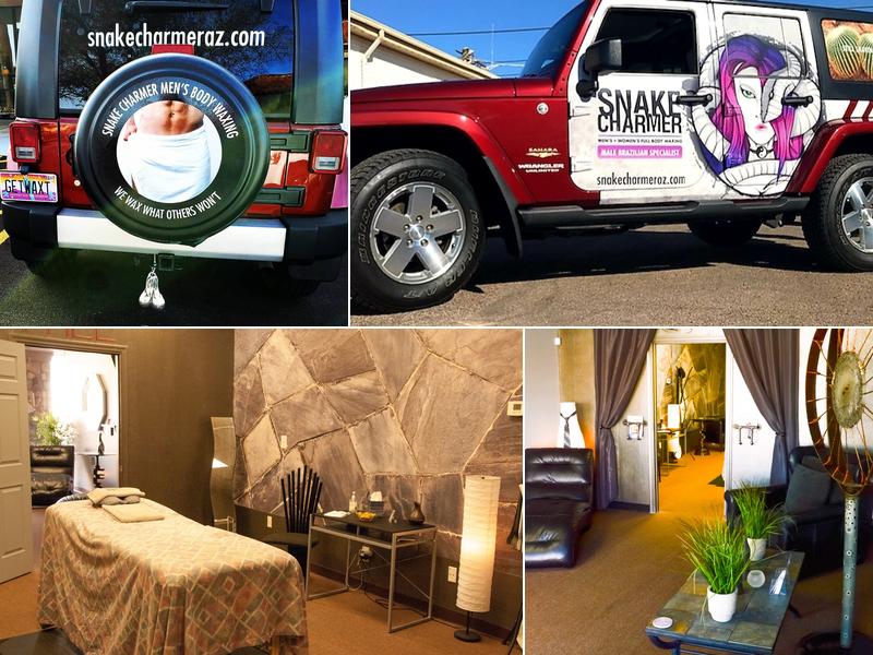 Snake Charmer Men's Body Waxing