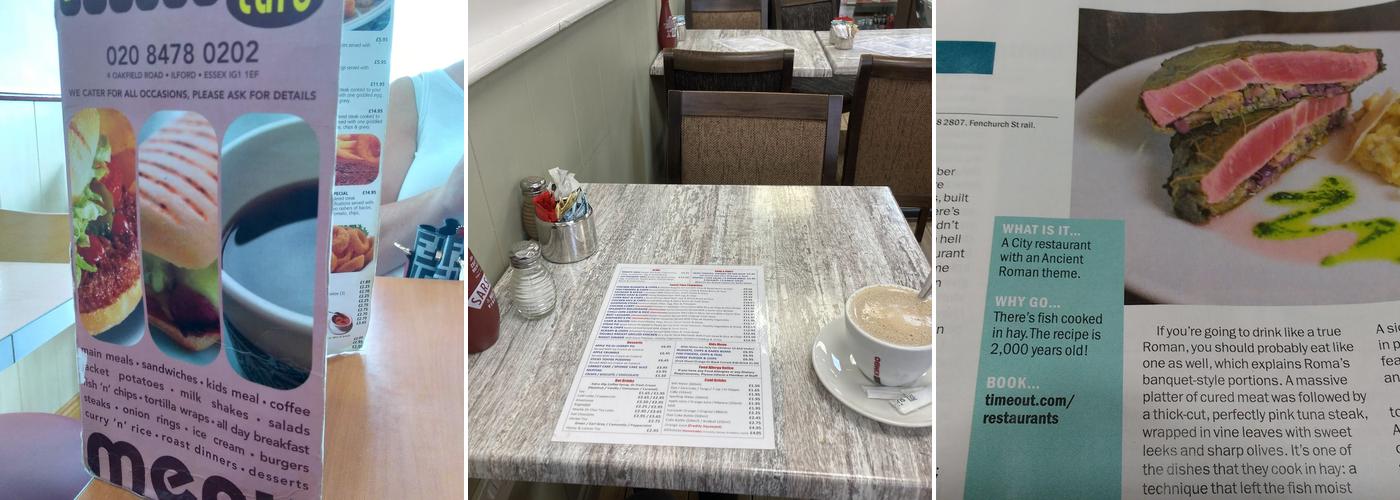 Delicious Cafe Ilford Menu