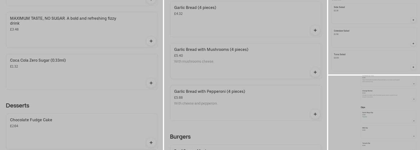 Supreme Pizza Ipswich Menu