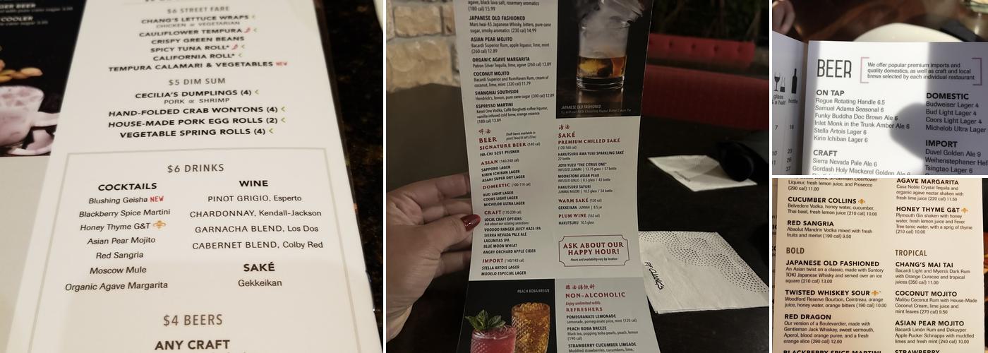 P.F. Chang's Menu