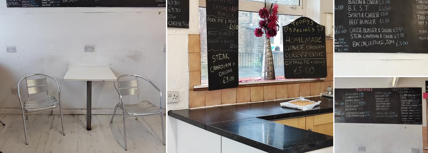 Tasties sandwich bar Menu