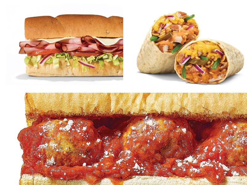 Subway Menu