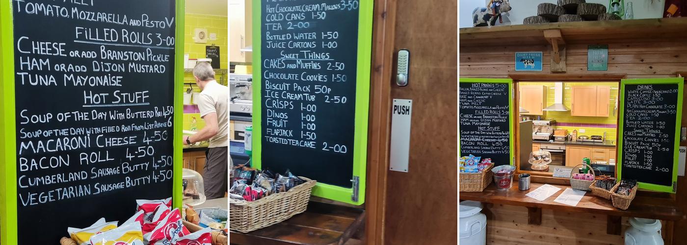 The Hungry Heifer Cafe Menu