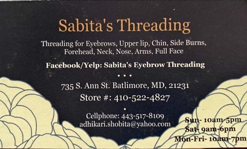 Sabita's Threading & Spa