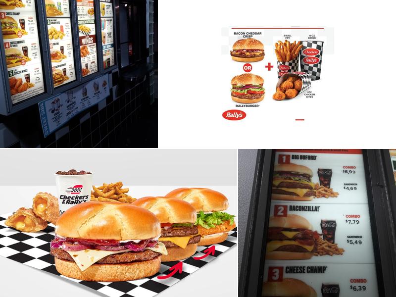 Checkers Menu
