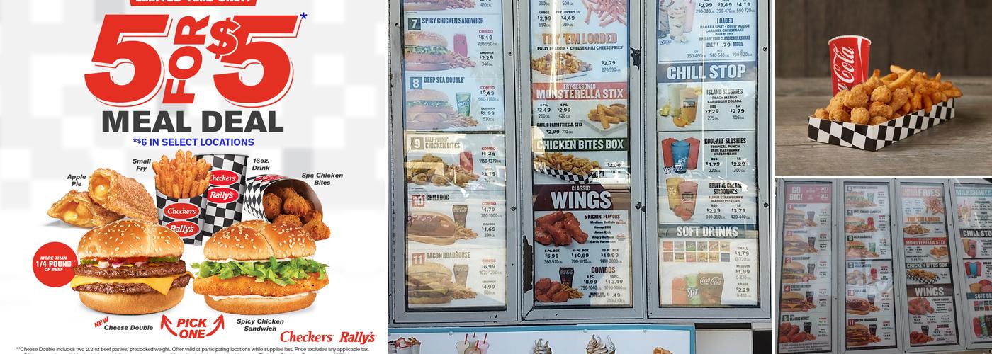 Checkers Menu