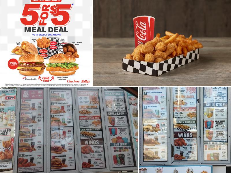 Checkers Menu