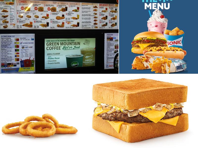Sonic Drive-In Menu