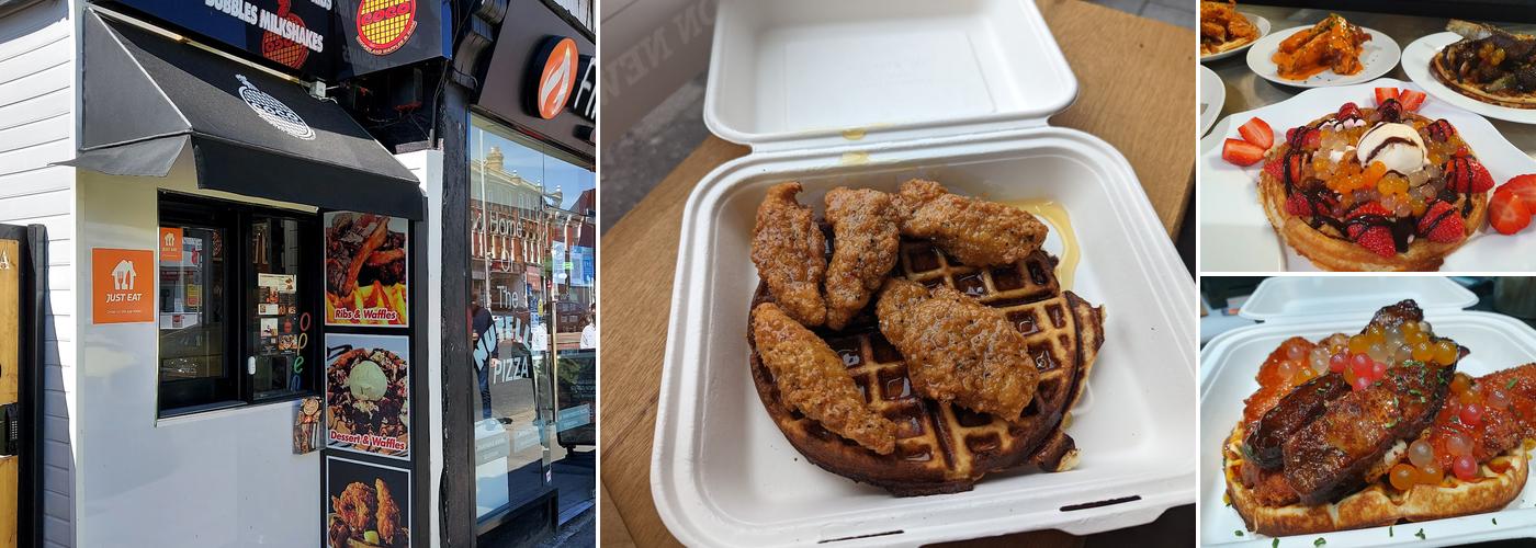 Coco Chicken and Waffles